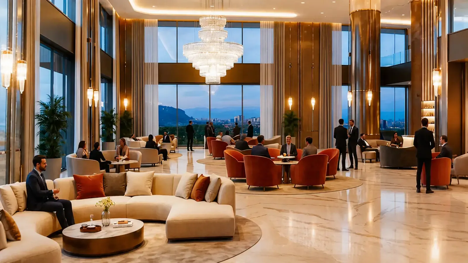 Clubhouse lounge at Century Blue Moon