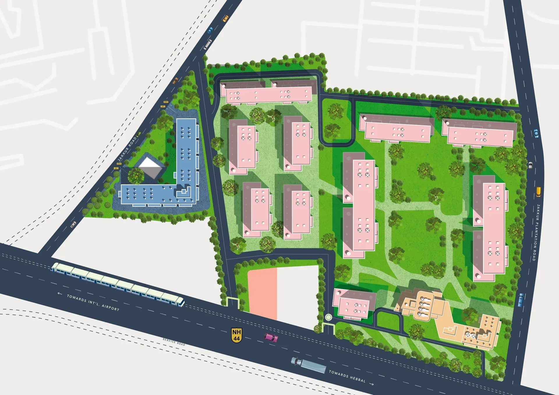 Century Immencity master plan map
