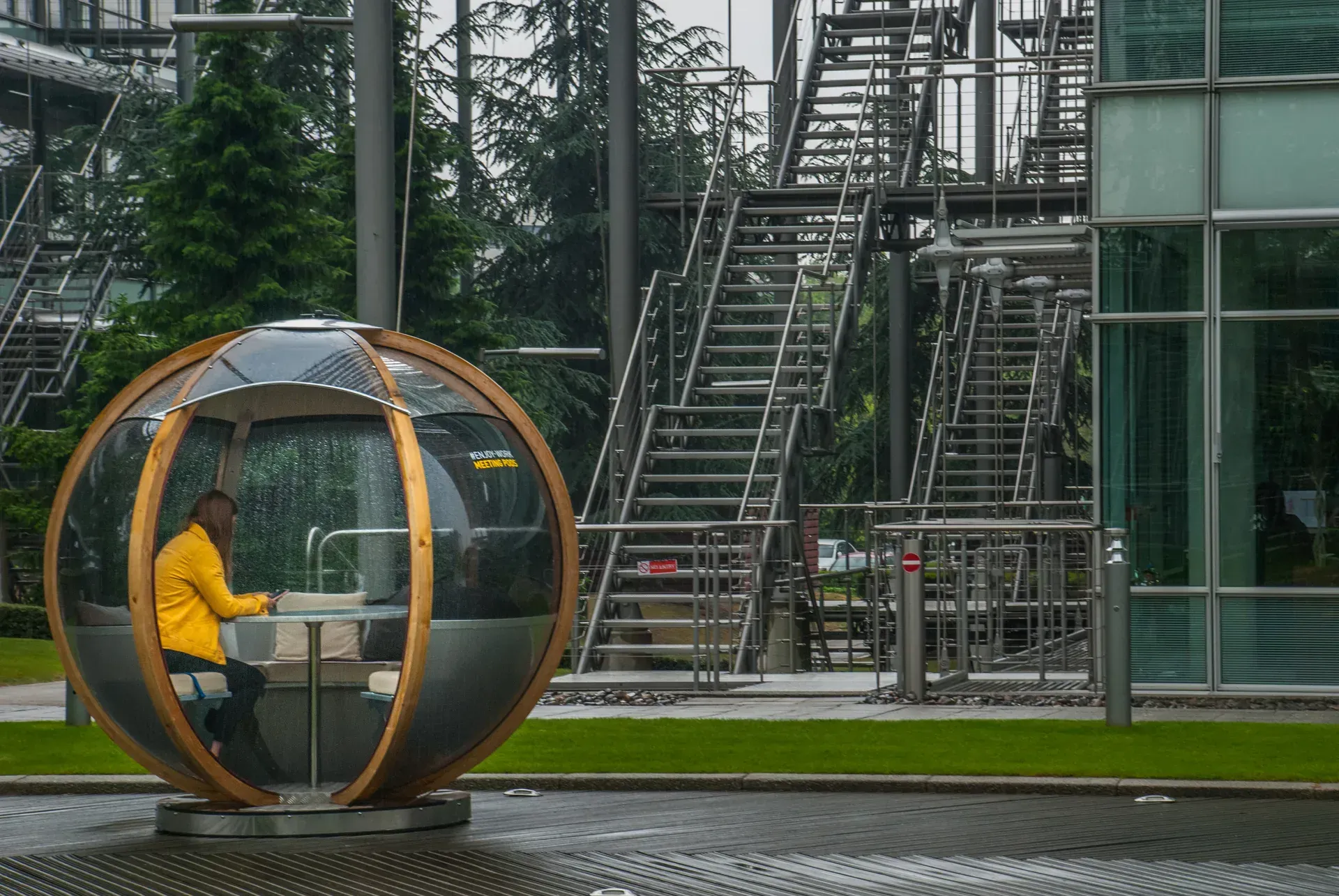 Outdoor work pods — Century Blue Moon, Jakkur